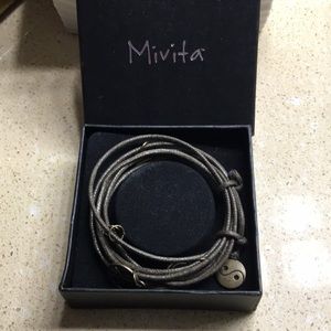 NWT-Super cute Braided charm bracelet.